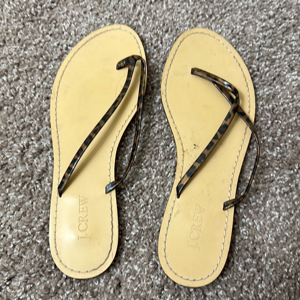 J.Crew Flip Flops